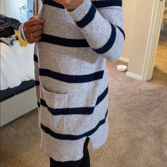 Omg, super soft striped cardigan! - Picture 2 of 3